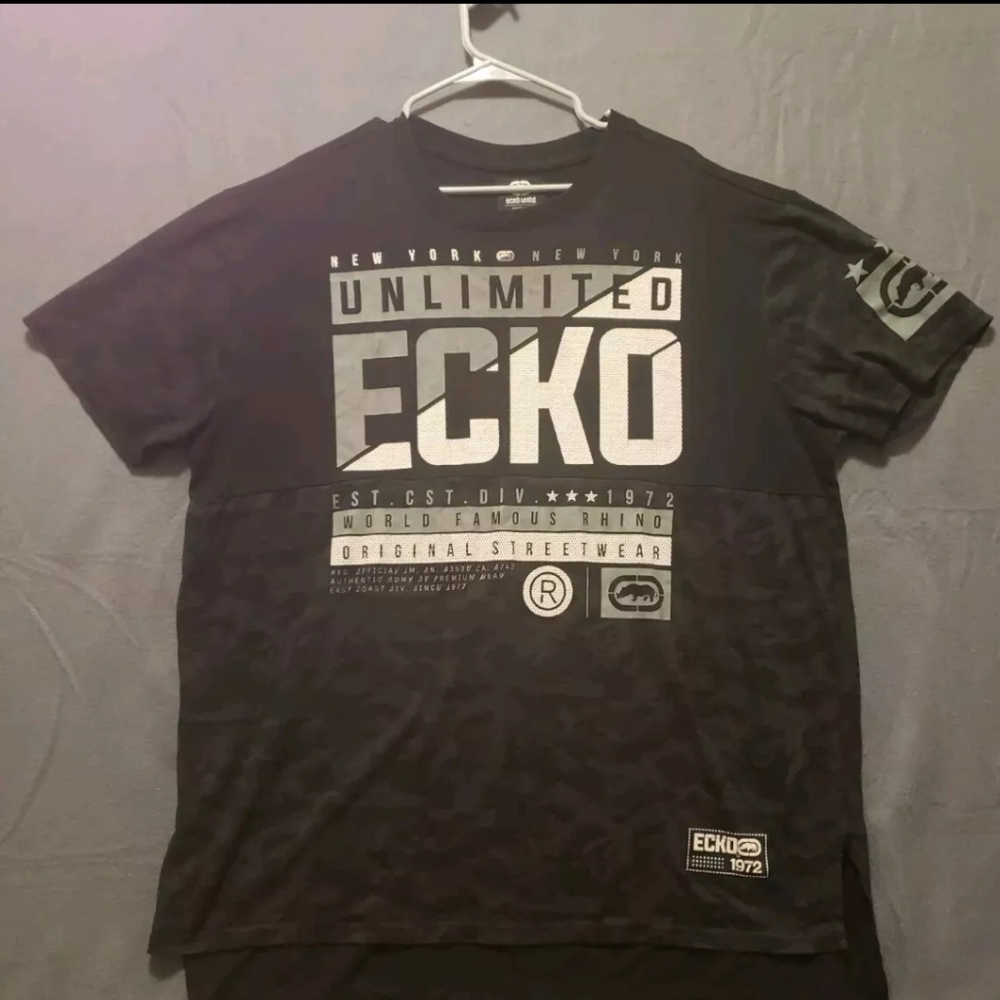 Ecko Unltd Shirt Size 2XL Black
